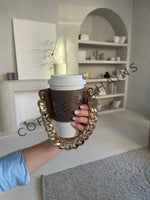 Load image into Gallery viewer, Aged Bronze Coffee Sleeve
