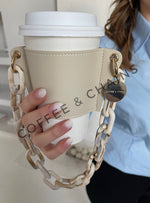 Load image into Gallery viewer, Champagne Coffee Sleeve
