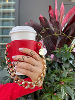 Load image into Gallery viewer, Scarlet Coffee Cup Sleeve
